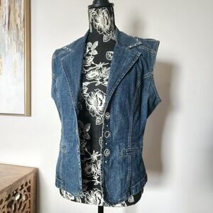 Ethyl Vintage Denim Vest